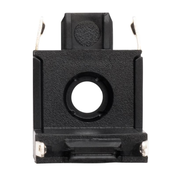 Коннектор Метр16 CV-BL V-обр. накладной шинопровод низковольтный Pro черн. JazzWay 5057319