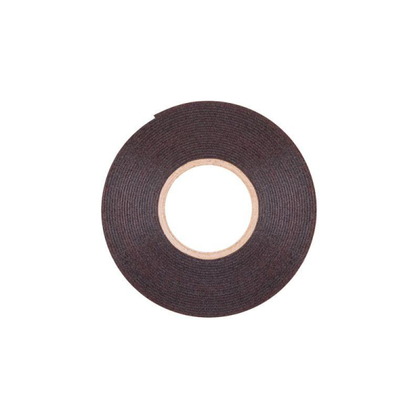 Лента клейкая двухсторонняя черная, на VHB акриловой основе, 6 мм х 5 м REXANT