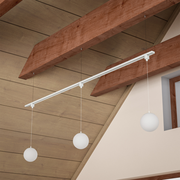 Crystal Lux Подвесной комплект для шинопровода Crystal Lux CLT 0.210 03 WH