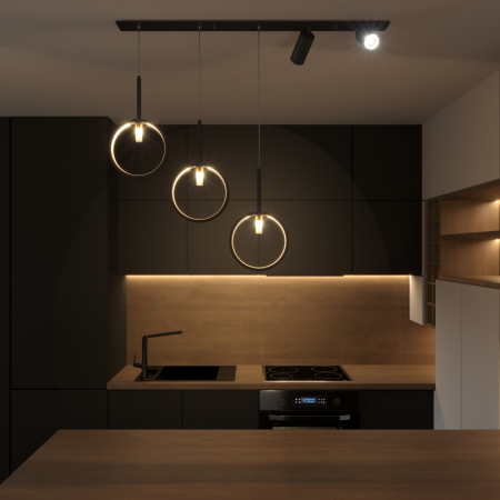 Подвесной светильник Eurosvet 90249/5 черный