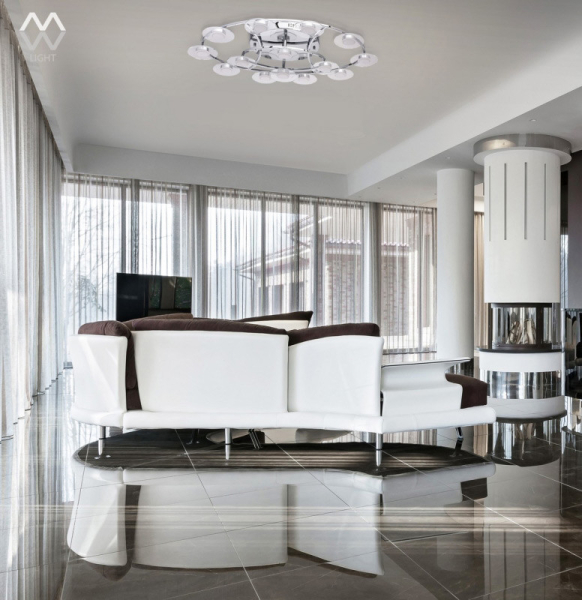 Накладная люстра DeMarkt 632014814