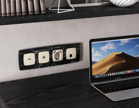 Розетка Ambrella Volt MO332005