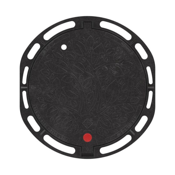 Люк ВЧШГ тип B125 по ГОСТ 3634-2019 с запорным устройством DKC 600125B