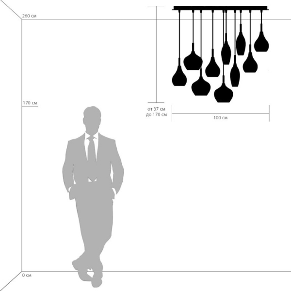 Подвесная люстра Lightstar 803120