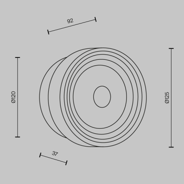 Бра Maytoni MOD493WL-L6PTK2