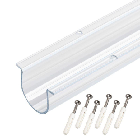 Профиль MOONLIGHT-D40-1000-TU CLEAR пластик L1000 Arlight 048839