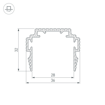 Профиль Arlight 035011