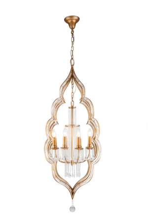 Подвесная люстра Lucia Tucci tenerezza 5490.8 gold