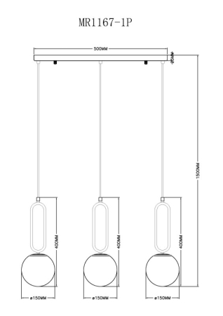 Подвесной светильник MyFar MR1167-1P