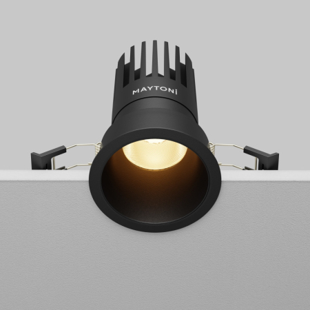 Встраиваемый светильник Maytoni Technical DL118-15W-2.7K-B