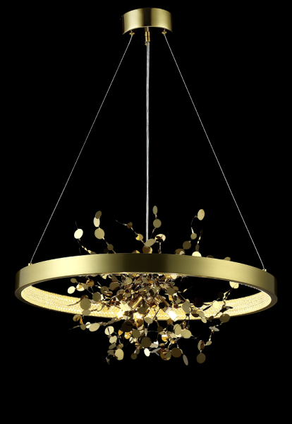 Crystal Lux Люстра Crystal Lux GARDEN SPLED+3 D600 GOLD