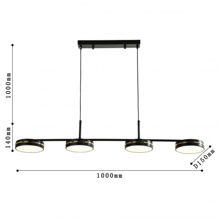 Подвесная люстра F-Promo 4042-4P