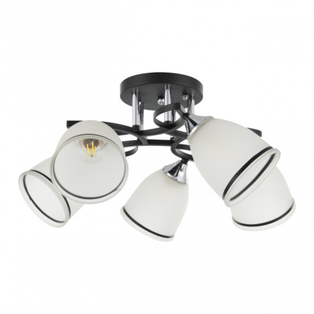 Накладная люстра Arte Milano 325885/5A BK+CR