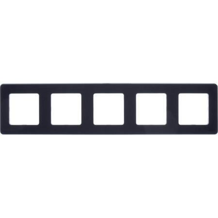 Рамка 5-м Inspiria антрацит IEK 673973