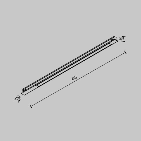 Светильник на шине Maytoni Technical TR231-2-10W4K-B