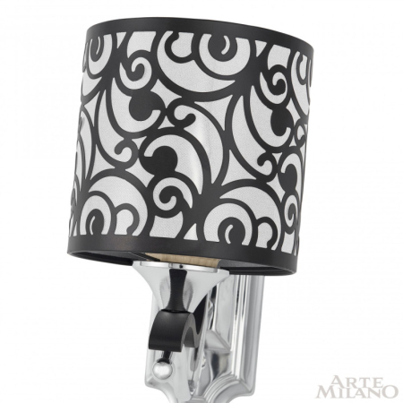 Бра Arte Milano 304957/1W Bk/Ni