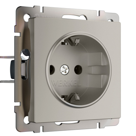 Розетка Werkel W1271004 дымчатый