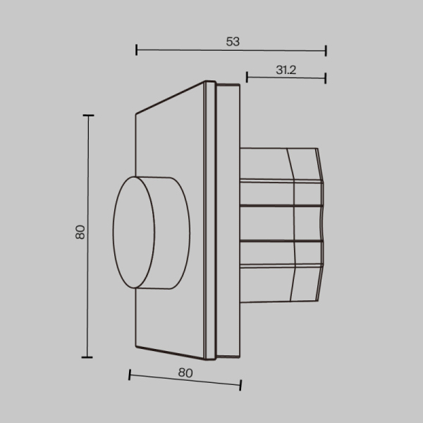 Панель управления Maytoni Technical 721038