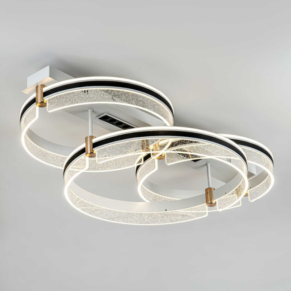 Накладная люстра LED4U L1058-880 WH