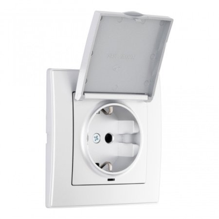 Розетка Arte Milano SET06-1-41-1 silver