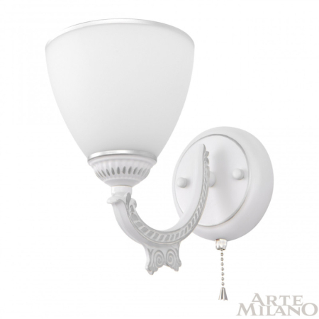 Бра Arte Milano 342837/1W WT+SL