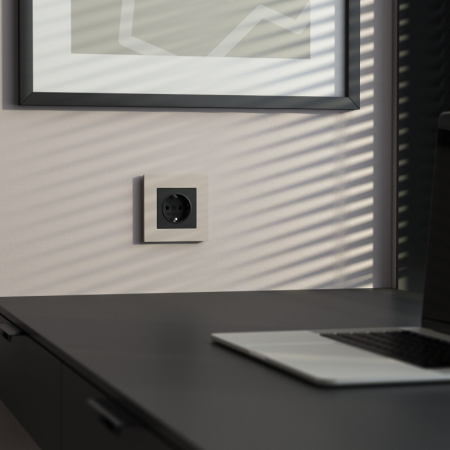 Рамка Werkel W0012917 дымчатый софт