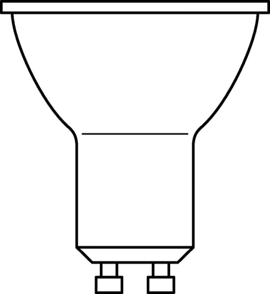 Лампа светодиодная LED Value LVPAR1675 10SW/865 10Вт GU10 230В 2х5 RU (уп.5шт) OSRAM 4058075585072
