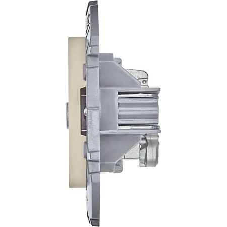 Розетка телевизионная проходная TV Inspiria 14дБ 5-862мГц механизм сл. кость IEK 673861