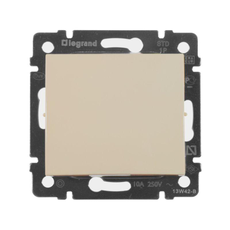 Механизм кнопки 1-м СП Valena сл. кость IEK 774311