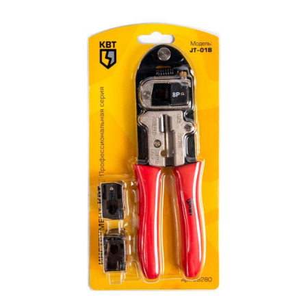 Пресс-клещи для RJ-разъемов JT-01B КВТ 69280