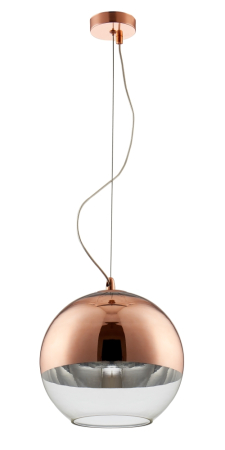 Crystal Lux Светильник подвесной Crystal Lux WOODY SP1 D300 COPPER