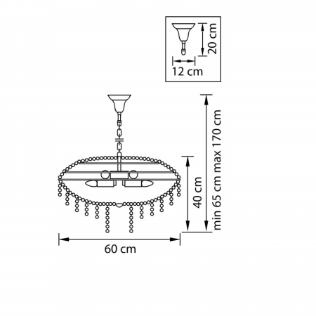 Подвесная люстра Lightstar 700150