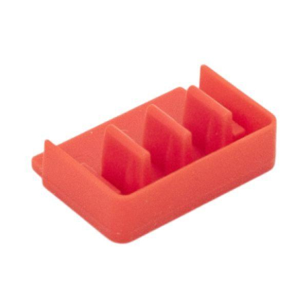 Заглушка на соединительную шину 4ф (уп.50шт) EKF zh-4f