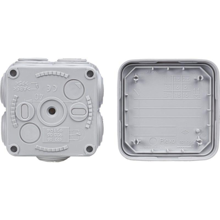 Коробка распределительная 65х65х40мм Plexo Leg 092005