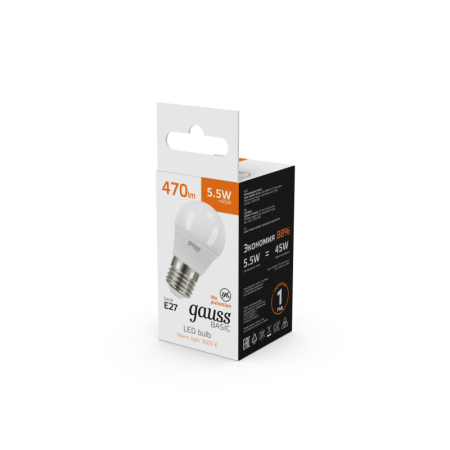 Светодиодная лампа Gauss 30532162