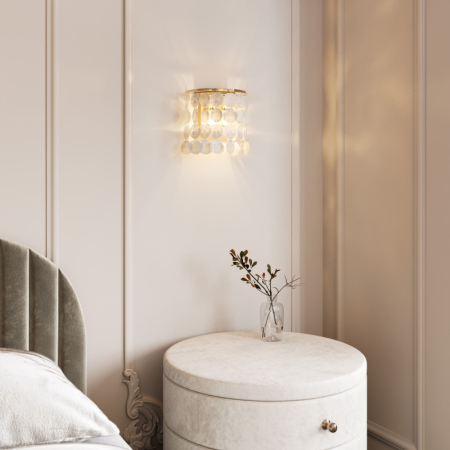 Eurosvet 60084/2 латунь/перламутр