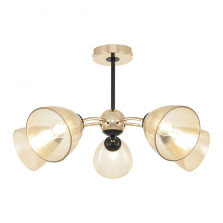 Люстра на штанге Arte Milano 329007/5 GD.BK
