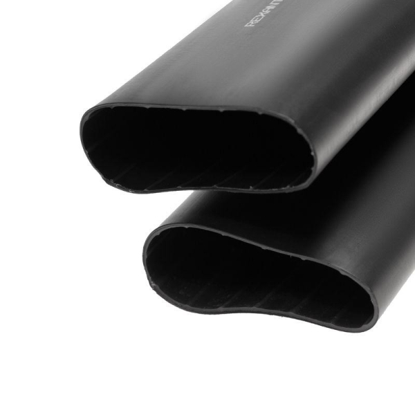 Трубка термоусаживаемая СТТК (3-4:1) среднестенная клеевая 75,0/22,0мм, черная, упаковка 2 шт. по 1м REXANT