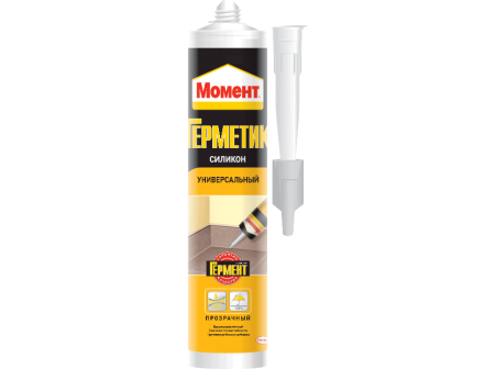 Герметик Момент Универсальный, прозрачн., 280 мл.