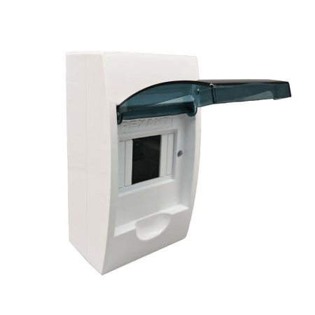 Бокс пластиковый ЩРН-П-4 IP41 белый REXANT