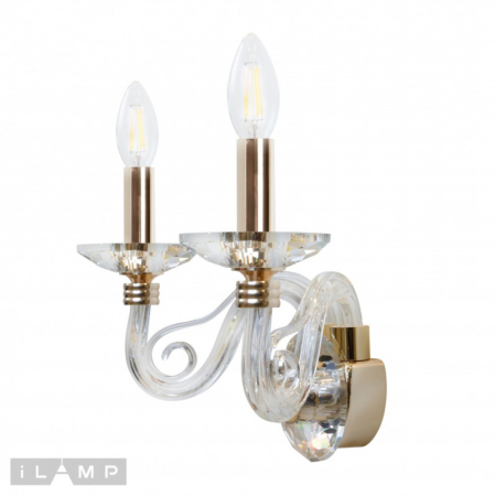 Бра iLamp W2328-2 GD
