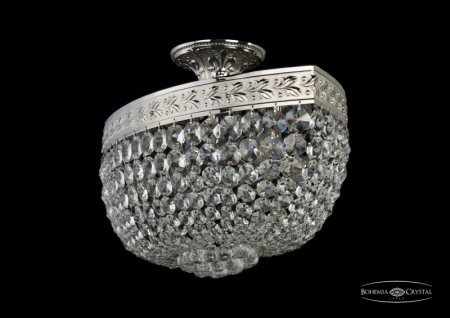 Люстра на штанге Bohemia Ivele Crystal 19283/60IV Ni