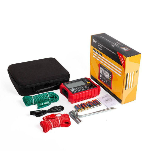 Измеритель сопротивления заземления цифровой KT 2302 "PROLINE" КВТ 87240