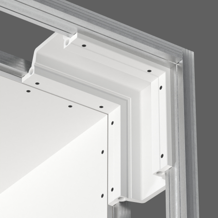 SABER 100.5 Соединительный элемент (угол 90 стена/стена, стена/потолок) для SABER 100