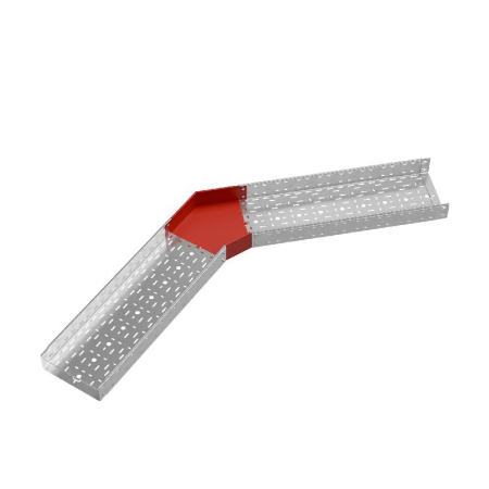 Угол горизонтальный 45град. 100х300мм "ПЛЮС" HD85 КМ PL15793