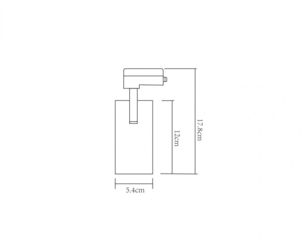 Светильник на шине ARTE Lamp A4568PL-1BK