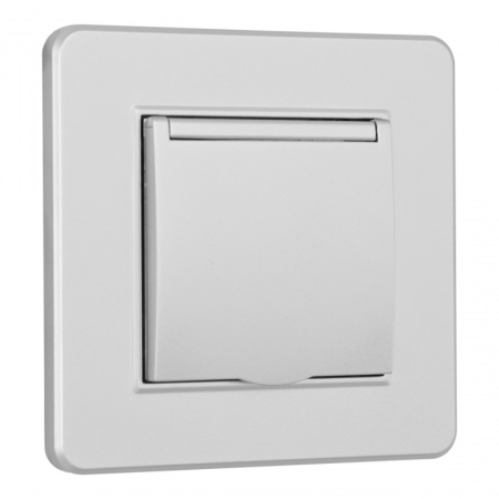 Розетка Arte Milano SET16-1-41-1 silver