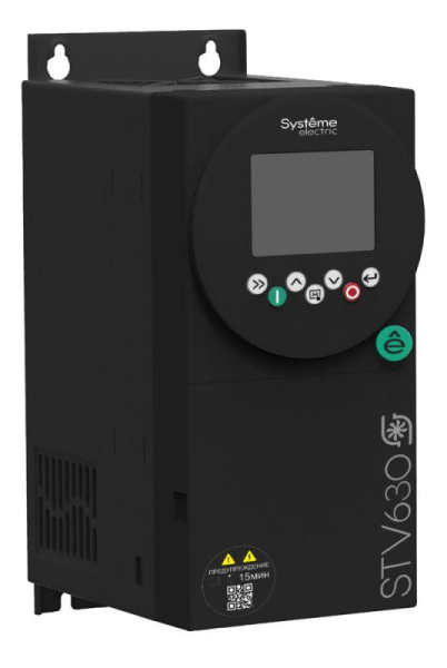 Преобразователь частоты STV630 5.5кВт 400В ЭМС С3 + встр. DC реактор + LCD панель оператора SE STV630U55N4L1