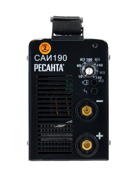 Инвертор сварочный САИ-190 190А d5 140-240В IP21 горячий старт Ресанта 65/2