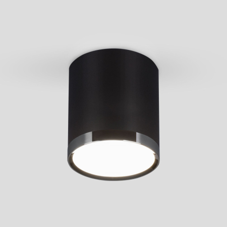 Накладной светильник Elektrostandard DLR024 6W 4200K черный матовый